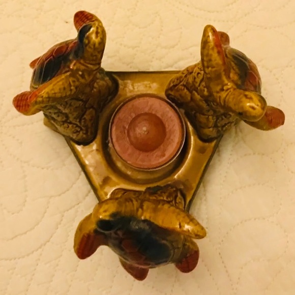 Ceramic SEA TURTLE Tea Candle Holder - Picture 7 of 8
